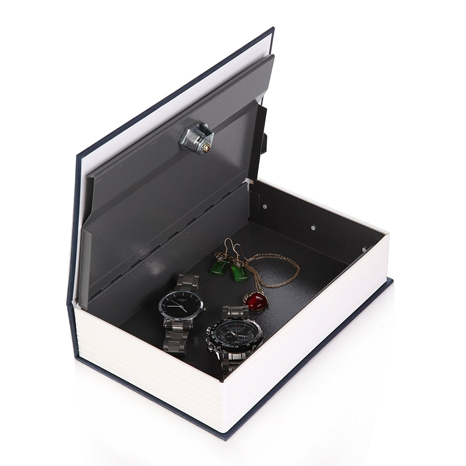 Diversion Book Safe with Key Lock - Metal